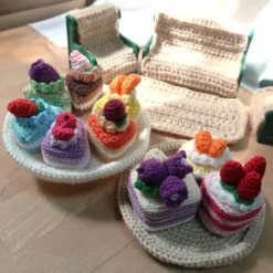 Alternative view of เซต เค้กโครเชต์